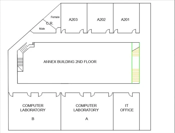 Floor plan for IT Department